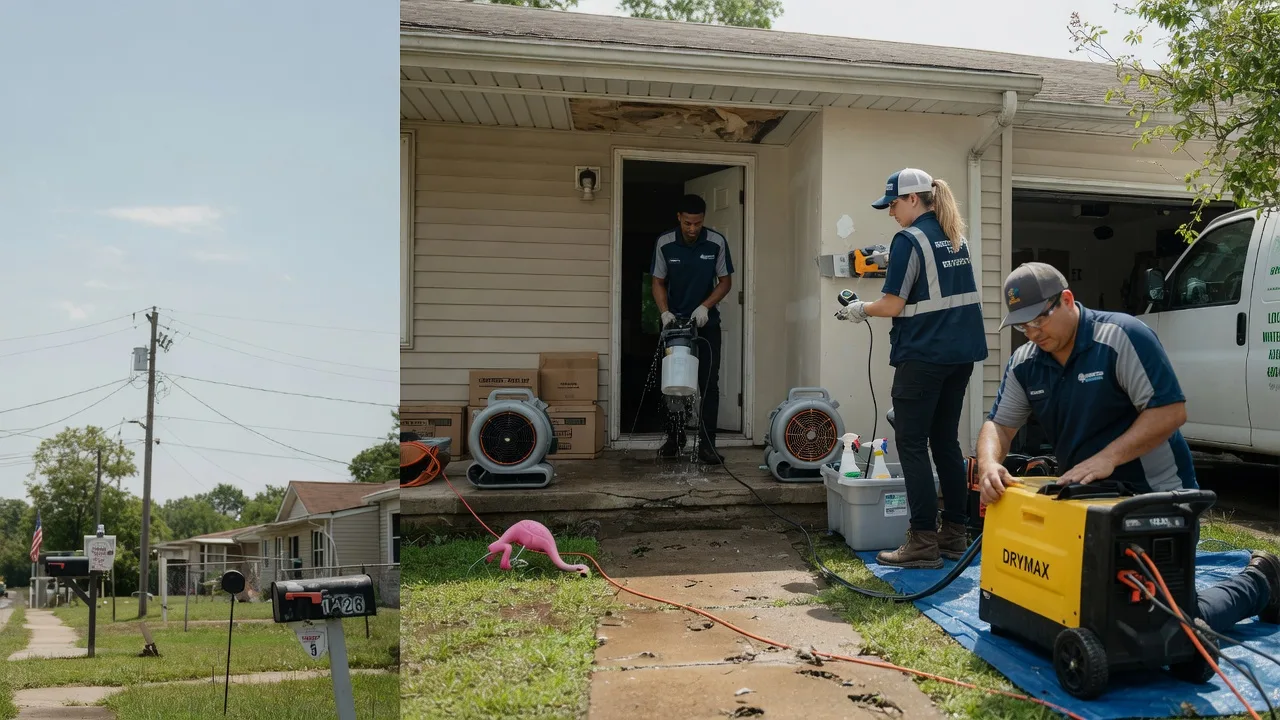 Storm Damage Water Removal in Mint Hill, NC near me